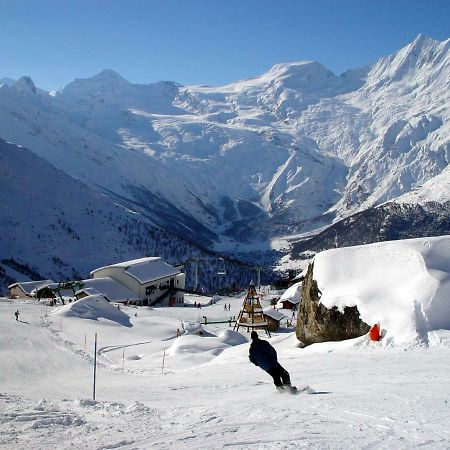 Apartmenthaus Sunshine Saas-Grund Exteriör bild