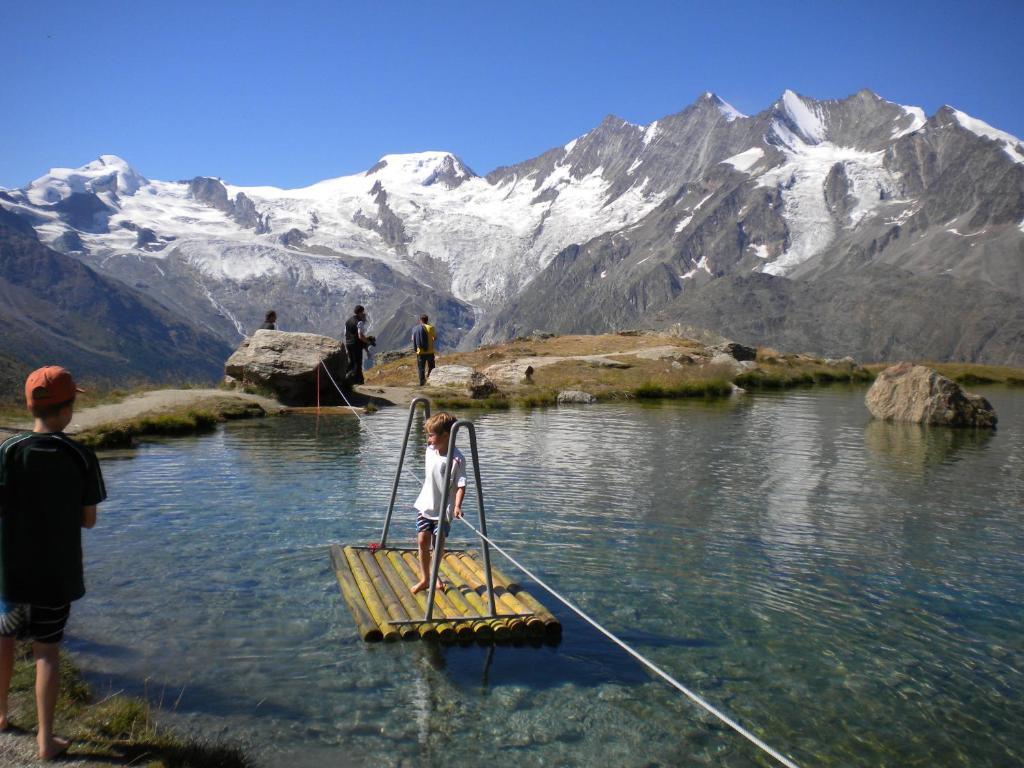 Apartmenthaus Sunshine Saas-Grund Exteriör bild