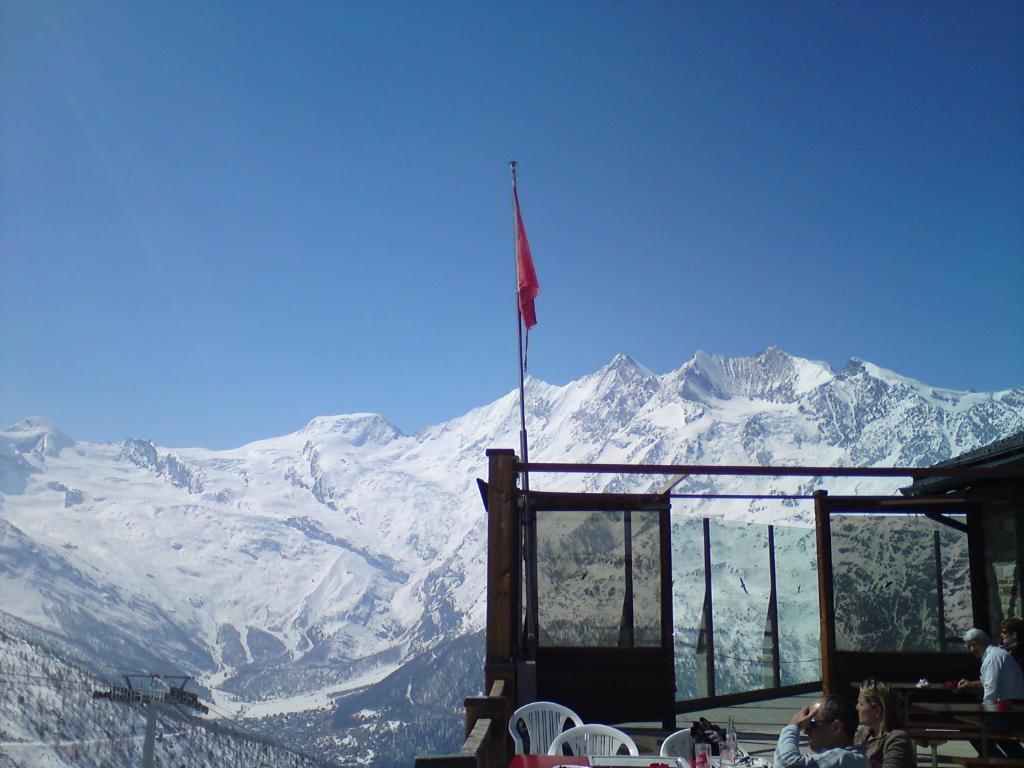 Apartmenthaus Sunshine Saas-Grund Exteriör bild