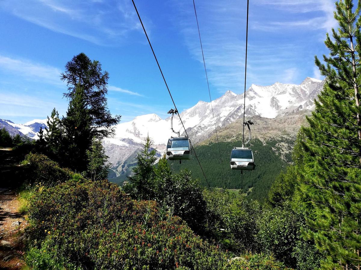 Apartmenthaus Sunshine Saas-Grund Exteriör bild