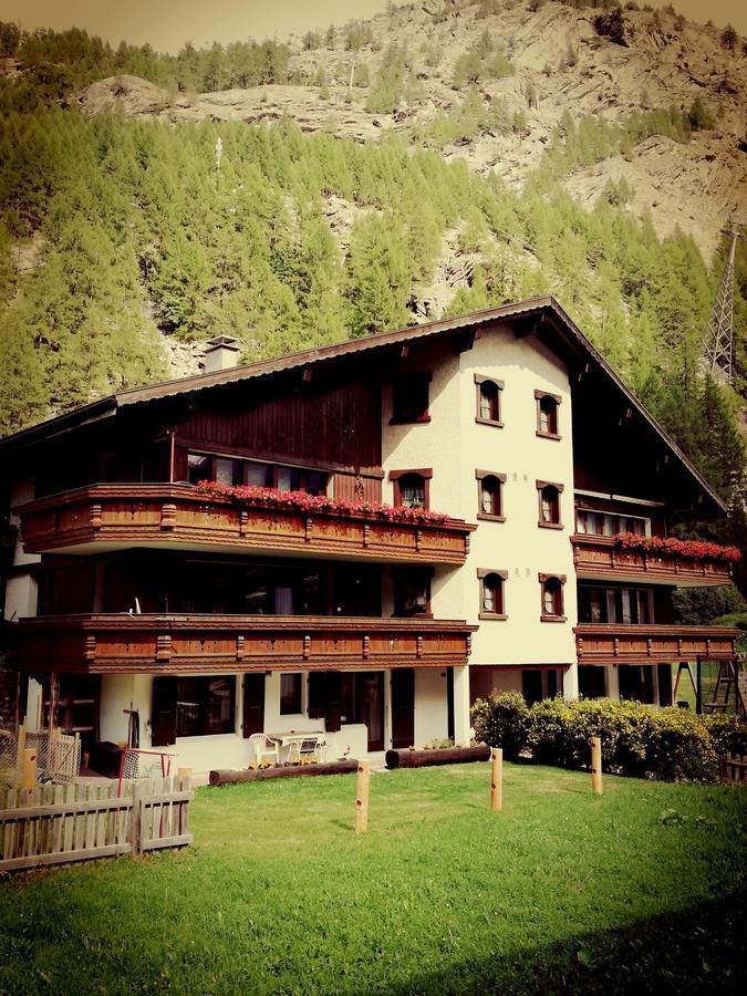 Apartmenthaus Sunshine Saas-Grund Exteriör bild
